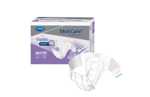 Inkontinenční kalhotky MoliCare Elastic 8 kapek pro noční použití při těžké inkontinenci