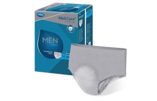 Pánské inkontinenční pomůcky MoliCare Men Pants 7 kapek pro střední a těžký únik moči