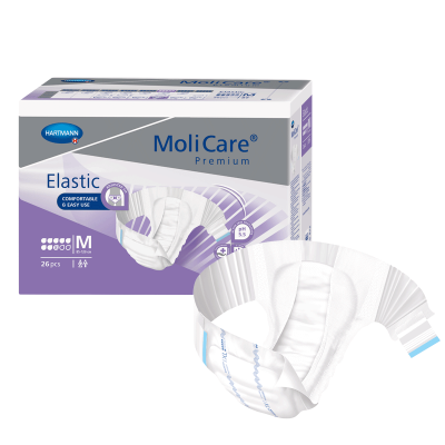 Inkontinenční kalhotky MoliCare Elastic 8 kapek pro noční použití při těžké inkontinenci