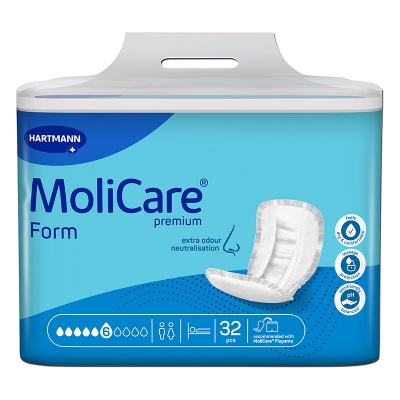 Inkontinenční vložné pleny MoliCare FORM 6 kapek